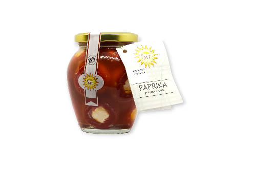 PEPERONCINI PICCANTI RIPENI CON RICOTTA PAPRIKA Z RIKOTO 280G MT