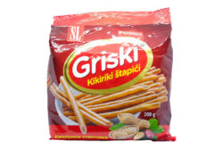 SNACK CON BURRO D’ARACHIDI GRISKI KIKIRIKI STAPICI