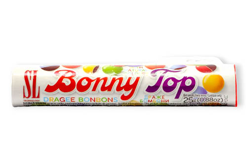 CIOCCOLATINI GLASSATI COLORATI BONBONS BONNY TOP 25g SL