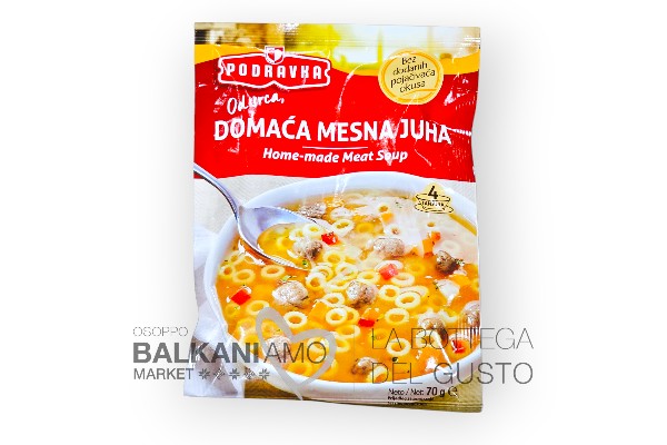 ZUPPA CASALINGA CON CARNE DOMACA MESNA JUHA PODRAVKA