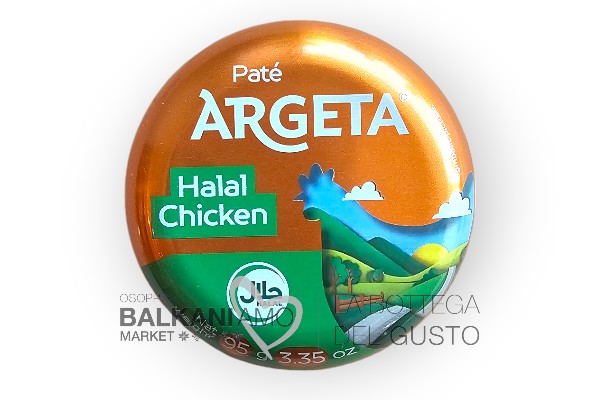 PATE’ DI POLLO HALAL ARGETA 95G