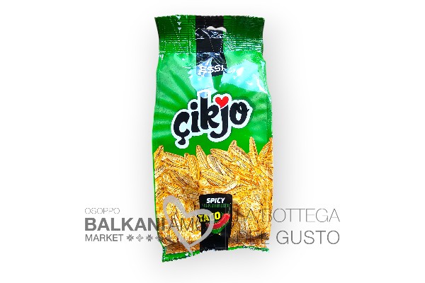 SNACK SALATO SEMI DI GIRASOLE SPEZIATI PICCANTI 120G CIKJO