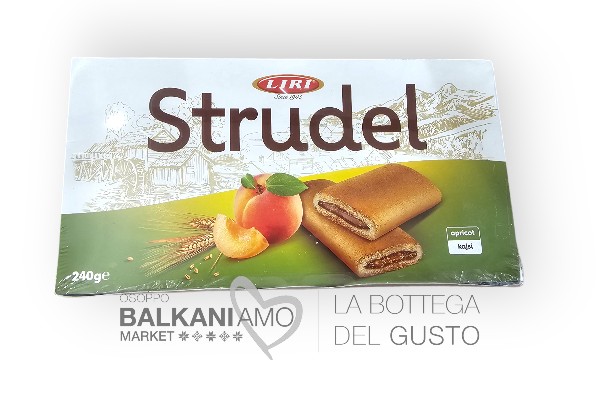 STRUDEL CON CONFETTURA DI PESCHE LIRI