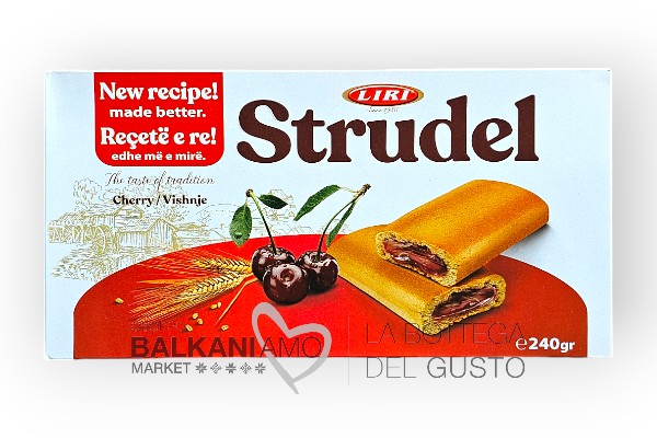 STRUDEL CON CONFETTURA DI CILIEGIA LIRI