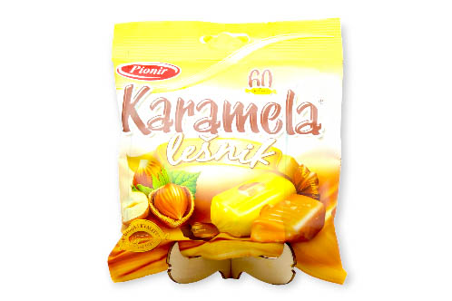 CARAMELLE LESNIK GUSTO NOCCIOLA 100G PIONIR