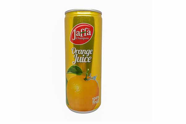 SUCCO D’ARANCIA JAFFA IN LATTINA 250ML