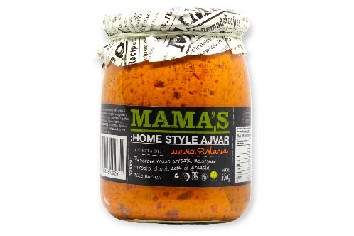 AJVAR DOLCE MILD PREMIUM 550G MAMAS