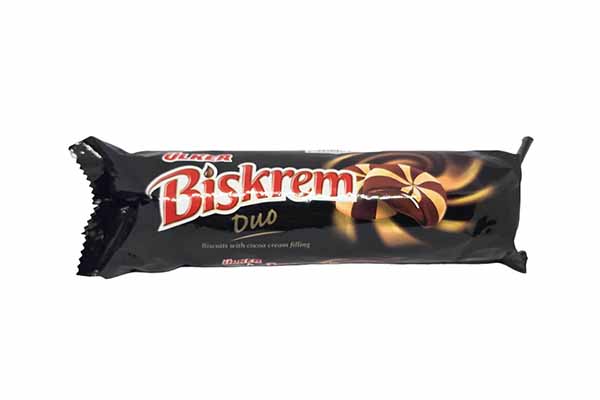 BISCOTTI BISKREM DUO CON CREMA AL CACAO 130G ULKER