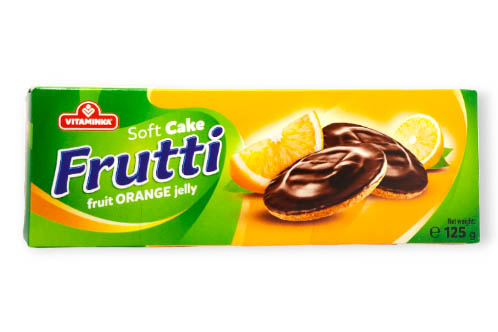 SOFT CAKES FRUTTI GUSTO ARANCIA 125G VITAMINKA