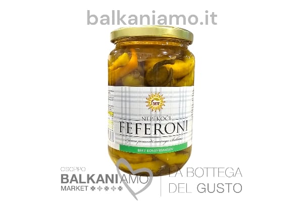 FEFERONI SOTT’ACETO 600G MT