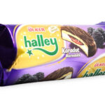 HALLEY BISCOTTO AL CIOCCOLATO CON MUNCHMALLOW RIPIENO DI  MORE 236G ULKER