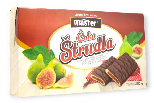 STRUDEL CON CONFETTURA DI FICCHI E CIOCCOLATO 250G MASTER