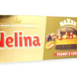 NELINA PREMIUM CIOCCOLATO RIPIENO DI ARACHIDI E CARAMELLO 300G NELLY