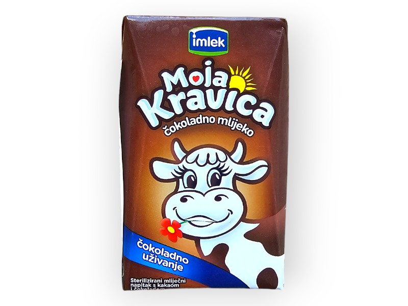 LATTE AL CIOCCOLATO 0,25L MOJA KRAVICA