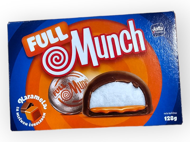 MUNCHMALLOW AL CARAMELLO 128G JAFFA