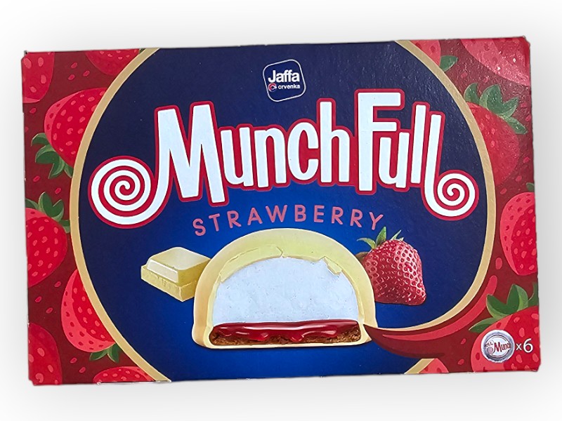 MUNCHMALLOW ALLA FRAGOLA 128G JAFFA