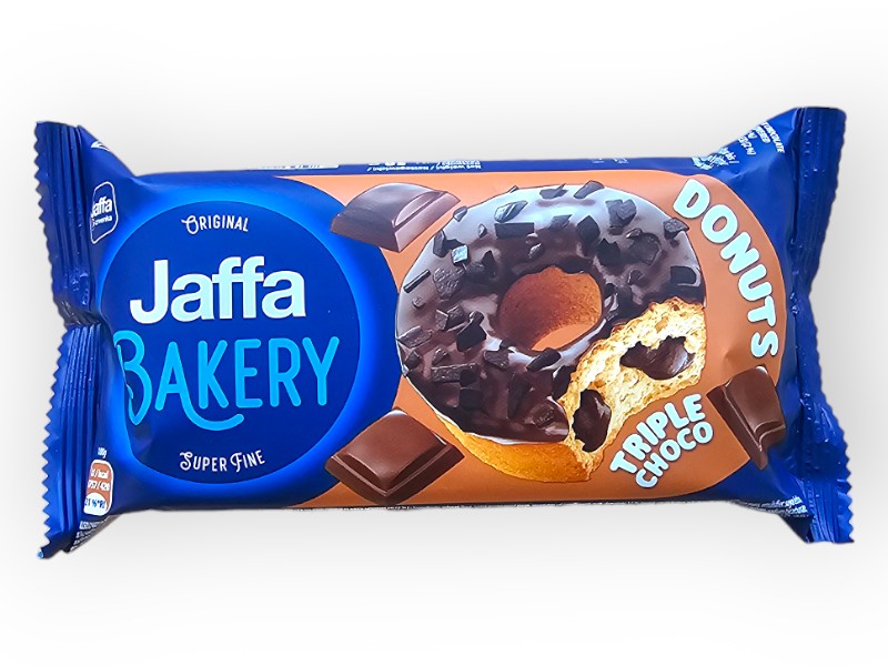 DONUTS BAKERY CIAMBELLE TRIPLO CIOCCOLATO 58G JAFFA