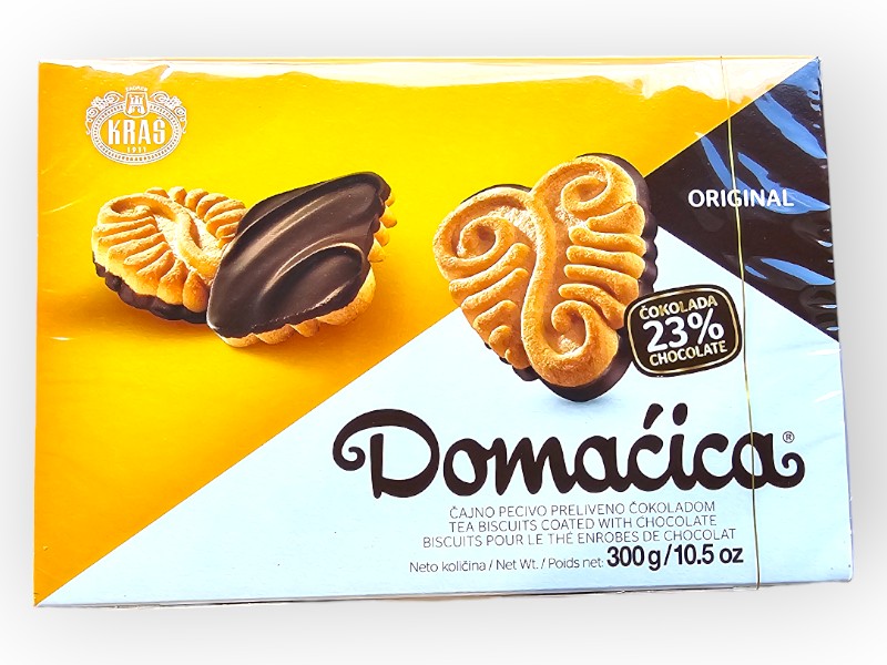 BISCOTTI DA TE’ AL CIOCCOLATO DOMACICA KEKSI 275G KRAS