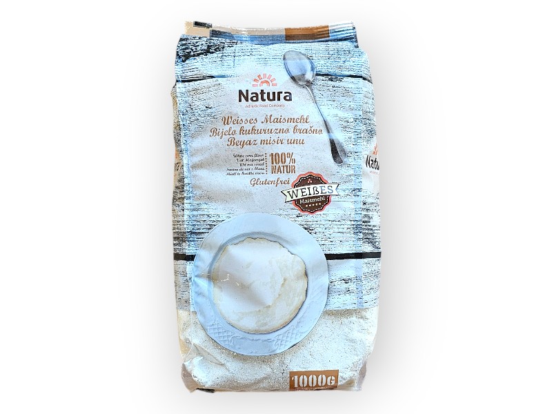 FARINA DI MAIS BIANCO SENZA GLUTINE 1KG NATURA