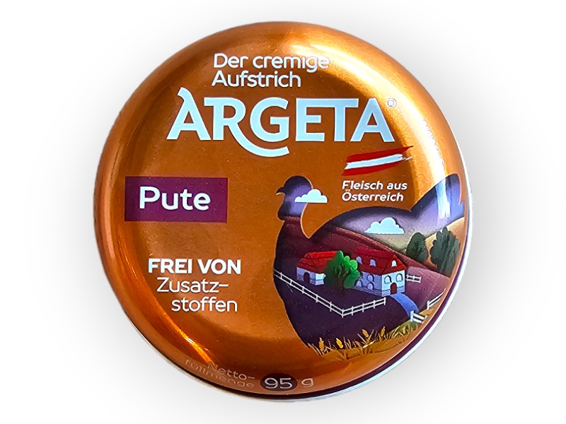 PATE’ DI TACCHINO ARGETA 95G