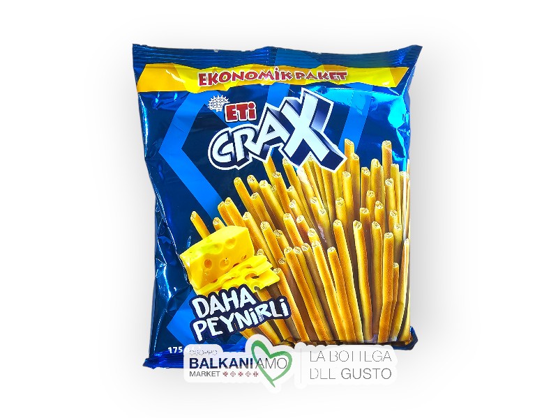 CRAX BASTONCINI SALATI AL FORMAGGIO 175G ETI