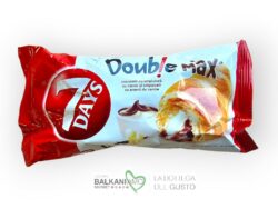 7 DAYS CROISSANT MAX GUSTO DOUBLE CACAO E VANIGLIA 85G