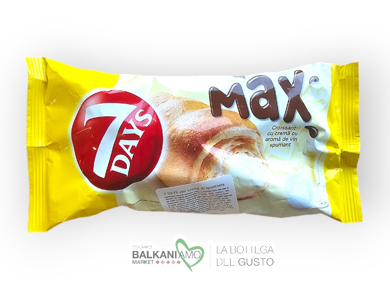 7 DAYS CROISSANT MAX GUSTO CREMA SPUMANTE 85G