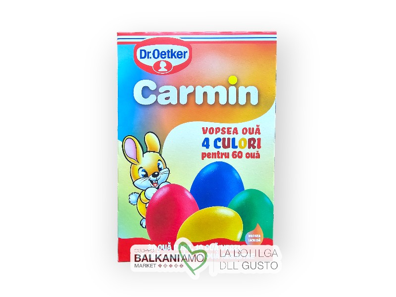 4 COLORI PER UOVA DI PASQUA CARMIN 20G Dr.Oetker