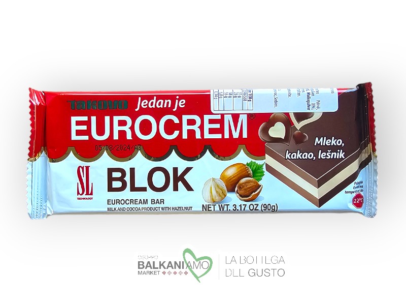 EUROCREM BLOK CREMINO CIOCCOLATO 100G SL