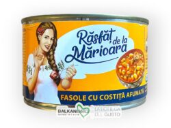 FAGIOLI CON COSTINE AFFUMICATE PRONTI 400G MANDY FOODS