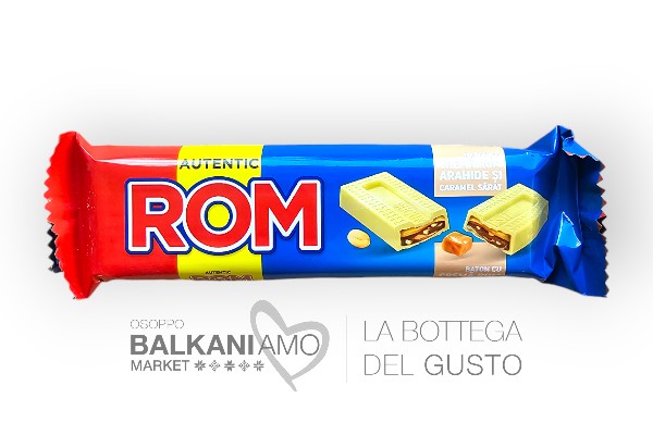 BARRETTA CIOCCOLATA
RUM E CARAMELLO SALATO 44G ROM