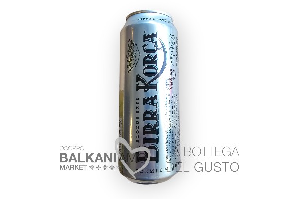 BIRRA KORCA BIONDA  LATTINA DA 0,5L