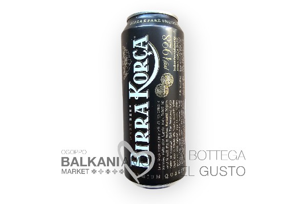 BIRRA KORCA SCURA LATTINA DA 0,5L