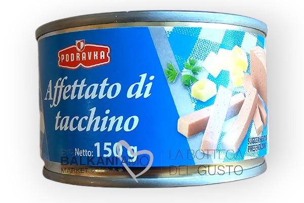 AFFETTATO DI TACCHINO 150G  PODRAVKA