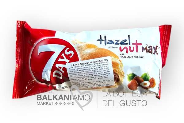 7 DAYS CROISSANT MAX GUSTO NOCCIOLA 85G