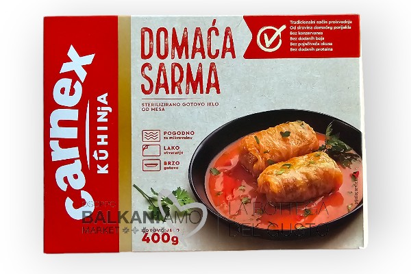 SARMA ARTIGIANALE “DOMACA SARMA” PRONTA 400G CARNEX