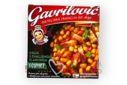 FAGIOLI CON PANCETTA PRONTI “GRAH S DIMLJENOM SLANINOM” 400G GAVRILOVIC