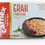 FAGIOLI CON SALSICCIA “GRAH S KOBASICOM” PRONTA 400G CARNEX