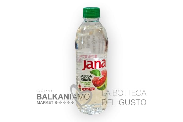 ACQUA AROMATIZZATA FRAGOLA E LIME 0,5L JANA