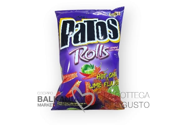 PATATINE PATOS ROLLS LIME PICCANTI 90G