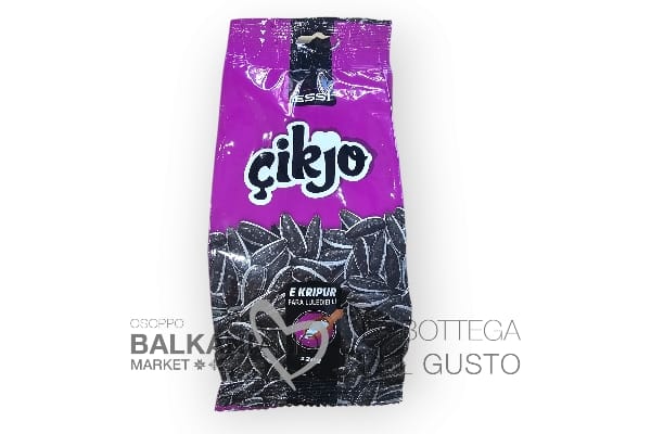 SNACK SALATO SEMI DI GIRASOLE NERI 120G CIKJO