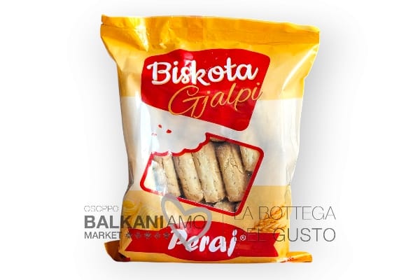 BISCOTTI AL BURRO “BISKOTA GJALPI” 350g PERAJ