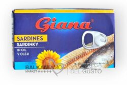 SARDINE IN OLIO 125G GIANA